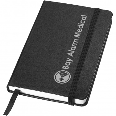 Logo trade promotional items image of: Classic pocket notebook, black