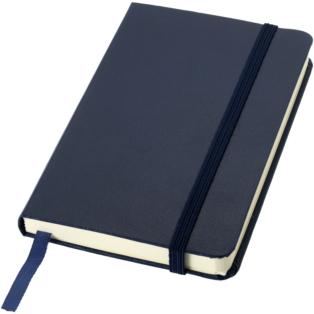 Logotrade promotional merchandise picture of: Classic pocket notebook, dark blue