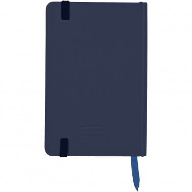 Logo trade promotional giveaway photo of: Classic pocket notebook, dark blue