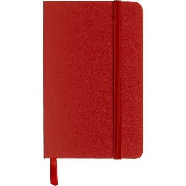 Logo trade promotional giveaways image of: Classic pocket notebook, red