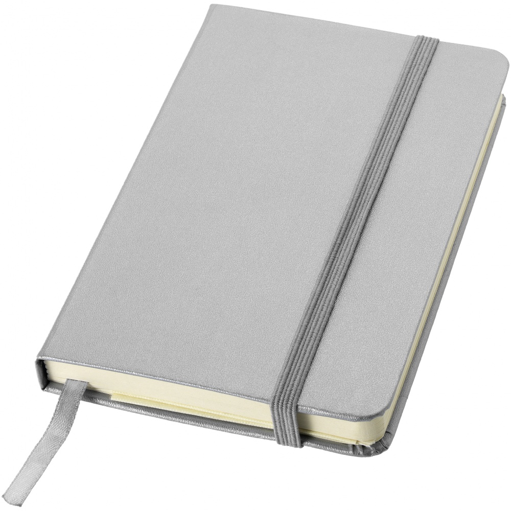 Logo trade promotional gifts image of: Classic pocket notebook, gray
