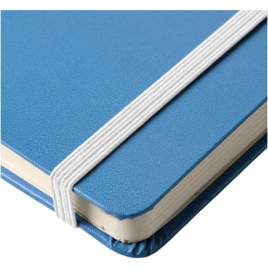 Logo trade promotional merchandise image of: Classic pocket notebook, light blue