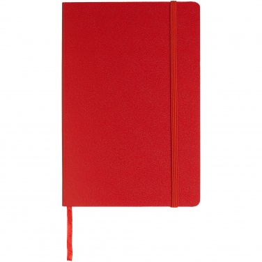 Logo trade promotional merchandise image of: Classic office notebook, red