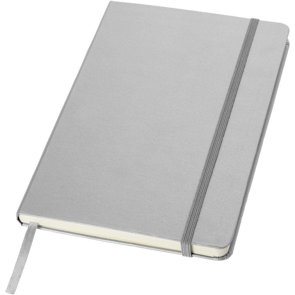Logo trade promotional gifts picture of: Classic office notebook, gray