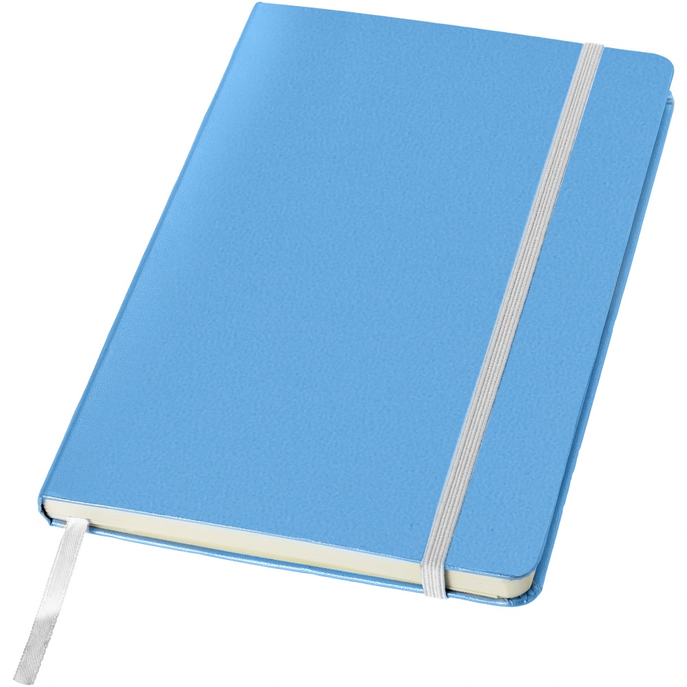 Logo trade advertising product photo of: Classic office notebook, light blue