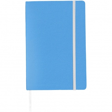 Logo trade promotional items picture of: Classic office notebook, light blue
