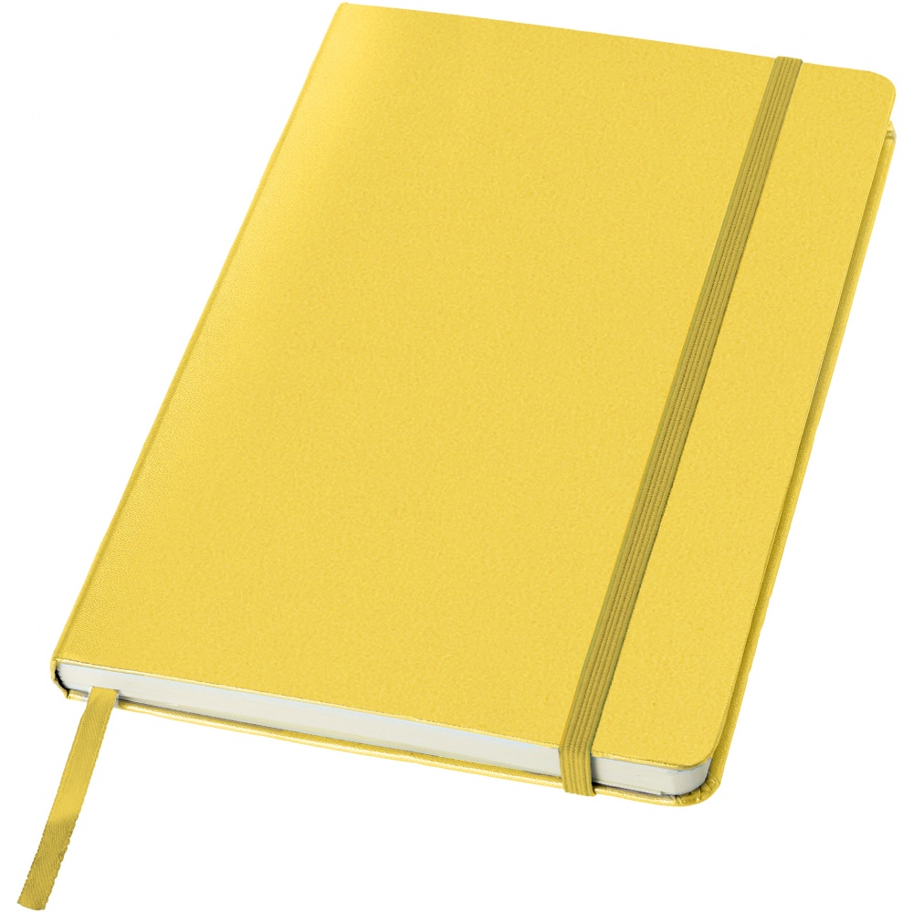 Logo trade promotional gifts picture of: Classic office notebook, yellow