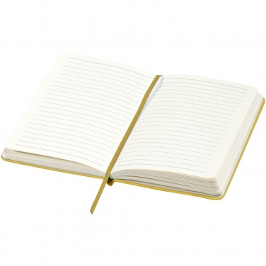 Logo trade promotional giveaways picture of: Classic office notebook, yellow