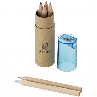 Logo trade promotional merchandise picture of: 7-piece pencil set