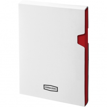 Logotrade promotional item picture of: Executive A4 hard cover notebook, red