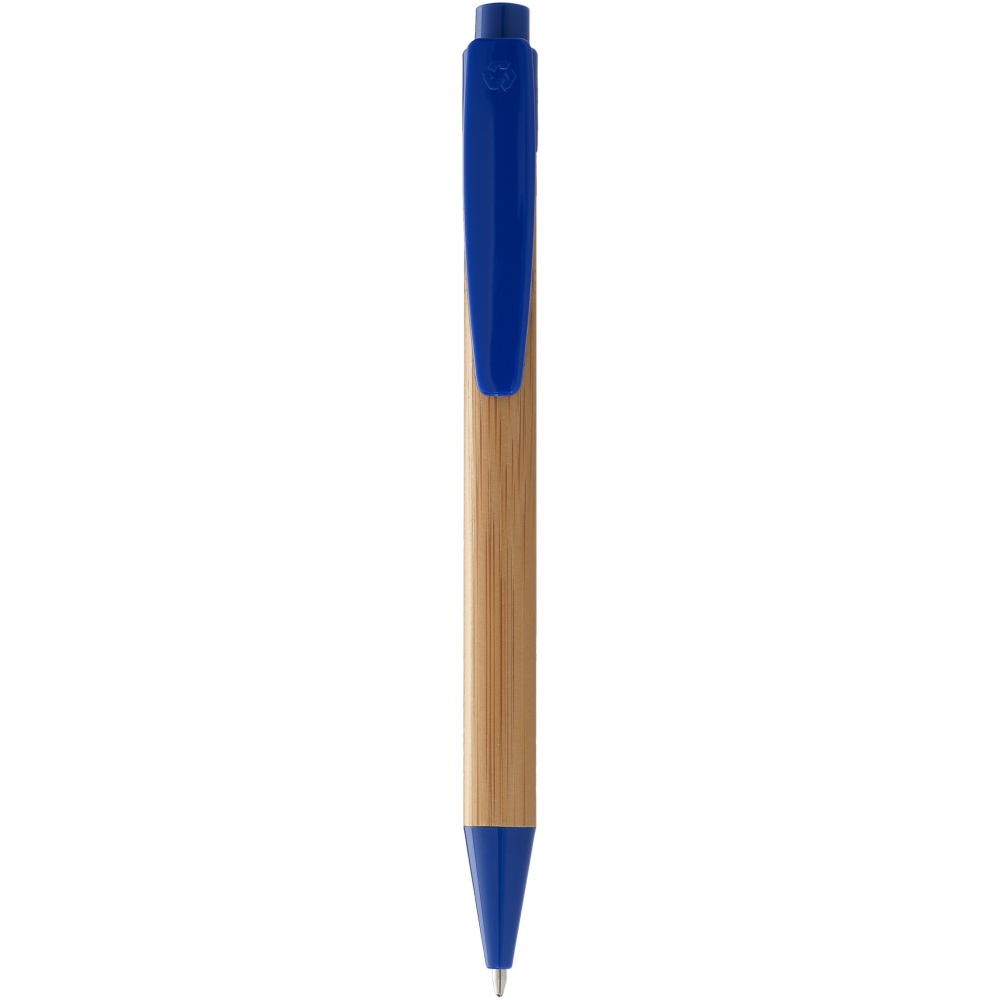Logotrade promotional products photo of: Borneo ballpoint pen, blue