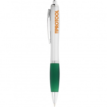 Logo trade promotional merchandise picture of: Nash ballpoint pen, green