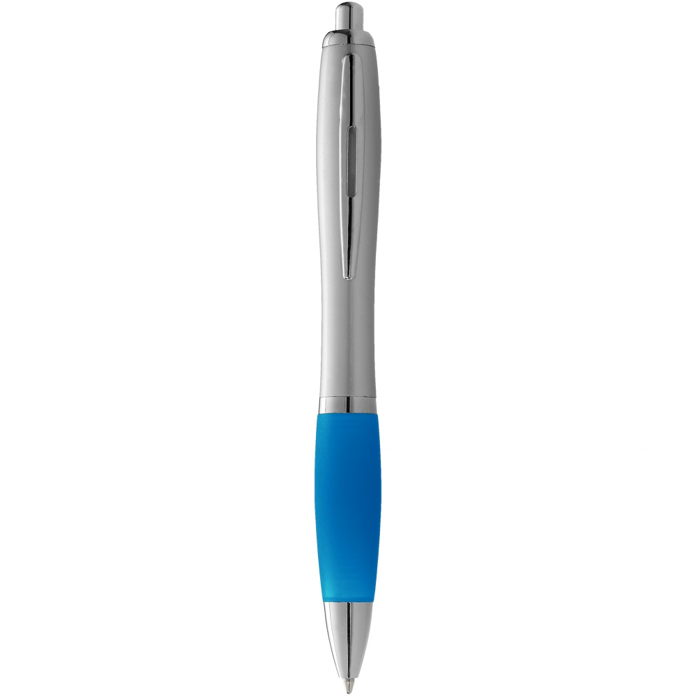 Logo trade corporate gift photo of: Nash ballpoint pen, blue
