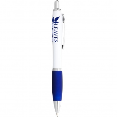 Logo trade promotional items picture of: Nash Ballpoint pen, blue