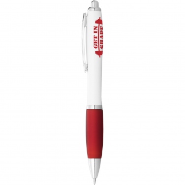 Logo trade advertising product photo of: Nash Ballpoint pen, red