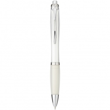 Logotrade promotional product picture of: Nash ballpoint pen, white