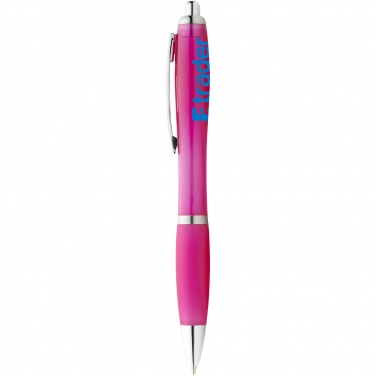 Logo trade promotional product photo of: Nash ballpoint pen, pink