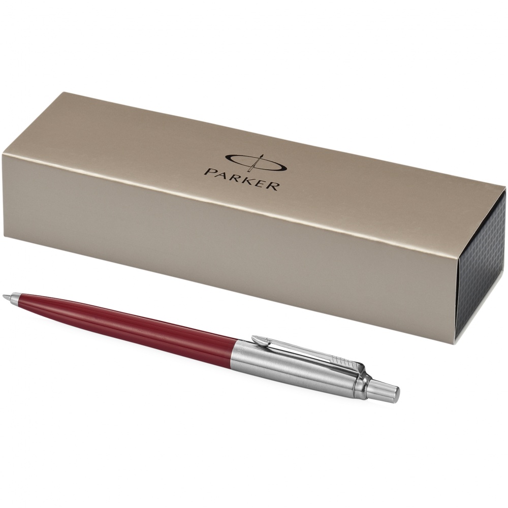 Logo trade promotional merchandise picture of: Parker Jotter ballpoint pen, red