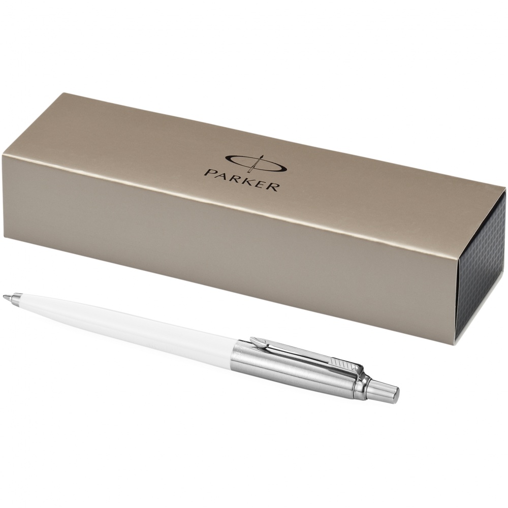 Logotrade promotional item picture of: Parker Jotter ballpoint pen, white