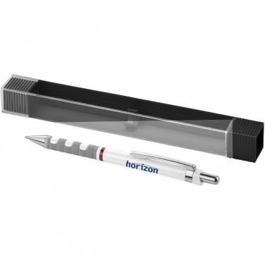 Logotrade promotional item image of: Tikky ballpoint pen, white