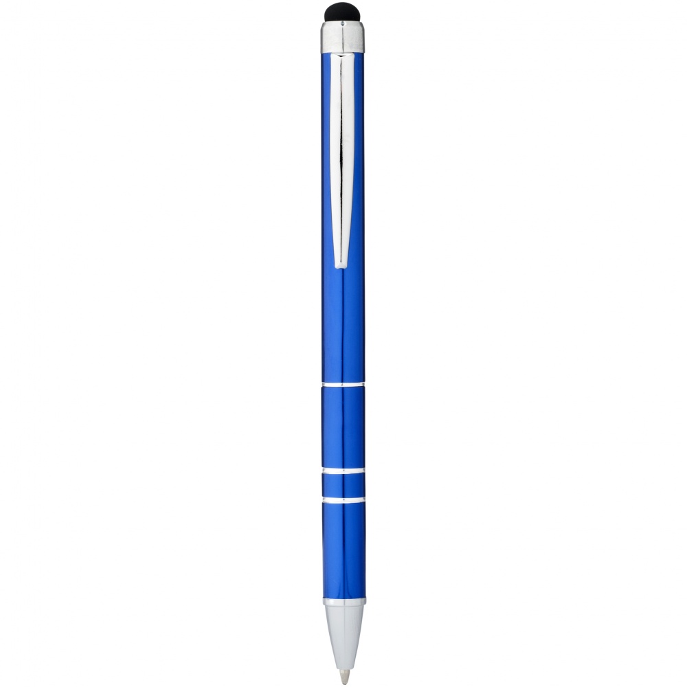 Logotrade promotional items photo of: Charleston stylus ballpoint pen, blue