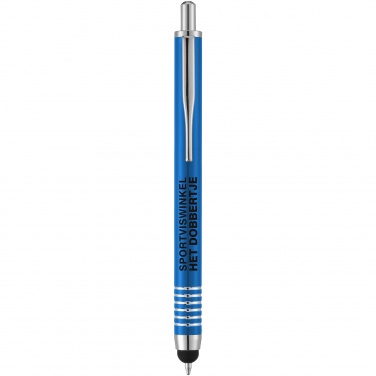 Logotrade advertising products photo of: Zoe stylus ballpoint pen, blue