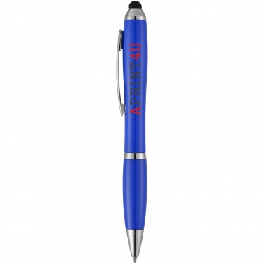 Logotrade promotional gifts photo of: Nash stylus ballpoint pen, blue