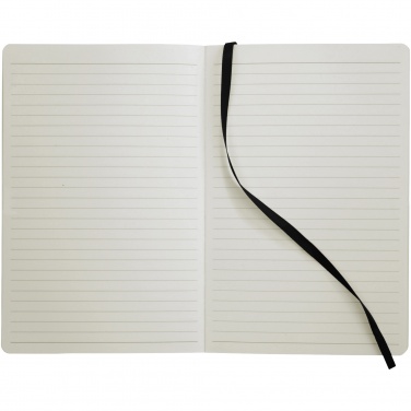 Logo trade promotional merchandise image of: Classic Soft Cover Notebook, black