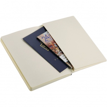 Logo trade promotional giveaways image of: Classic Soft Cover Notebook, black