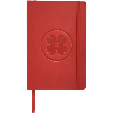 Logo trade promotional product photo of: Classic Soft Cover Notebook, red