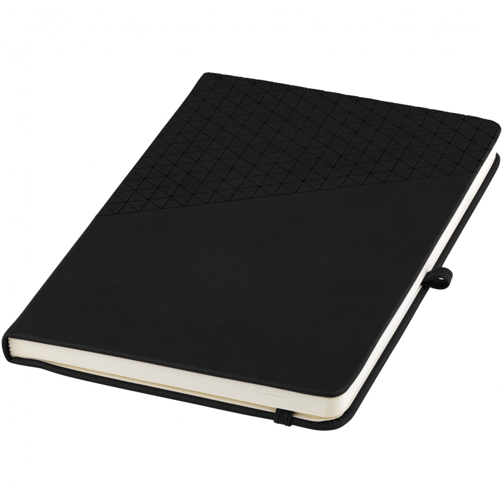 Logotrade promotional merchandise photo of: A5 Theta Notebook, black