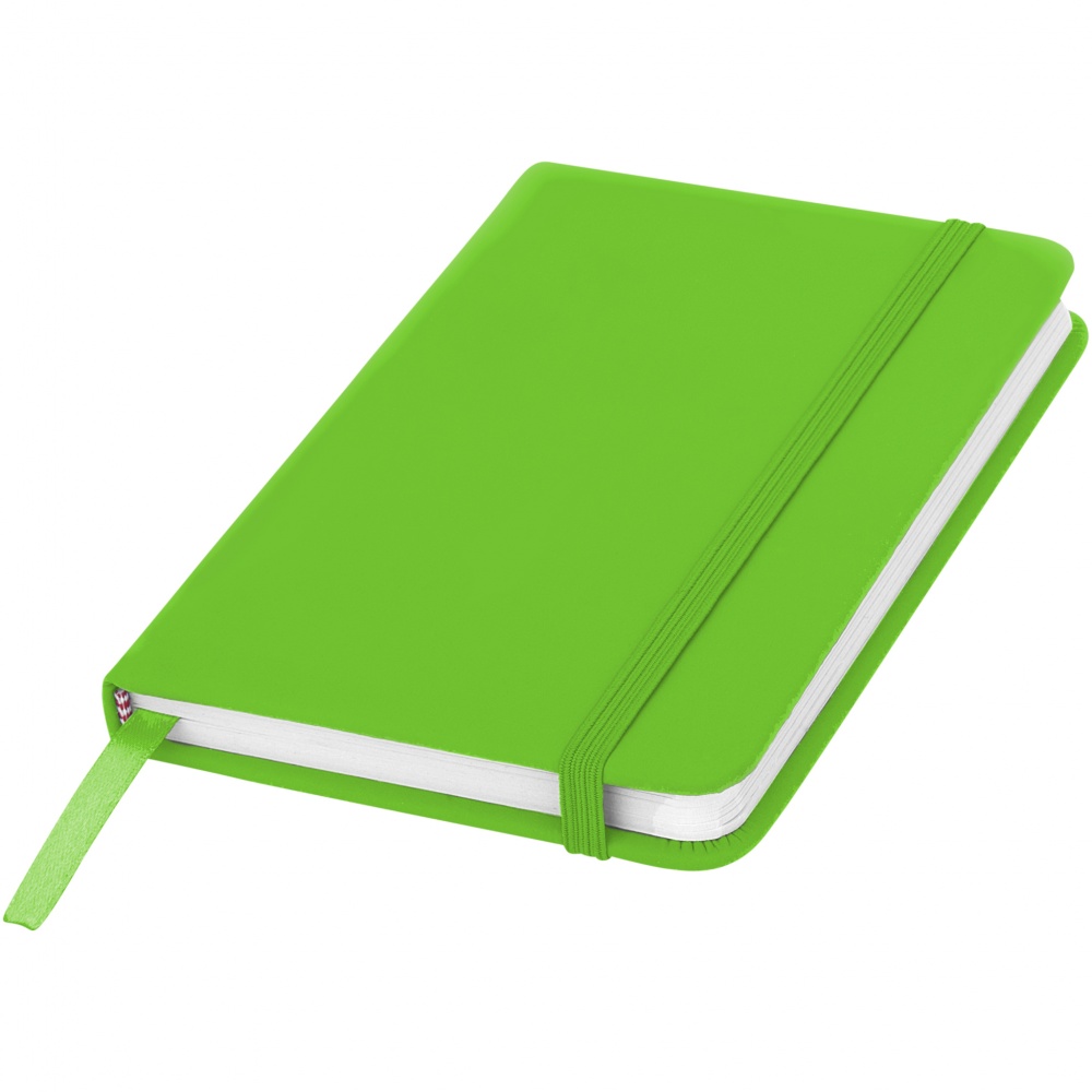 Logo trade promotional merchandise picture of: Spectrum A6 Notebook, light green