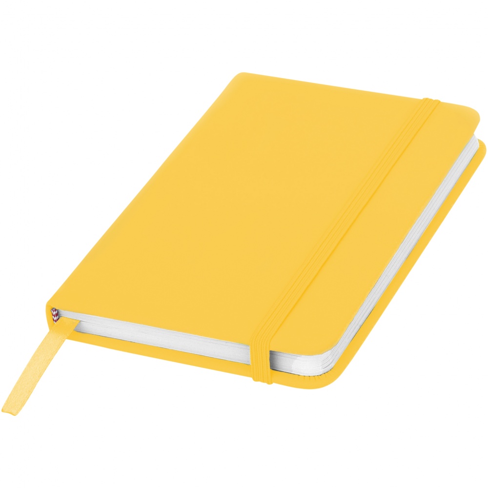 Logo trade advertising products picture of: Spectrum A6 Notebook, yellow