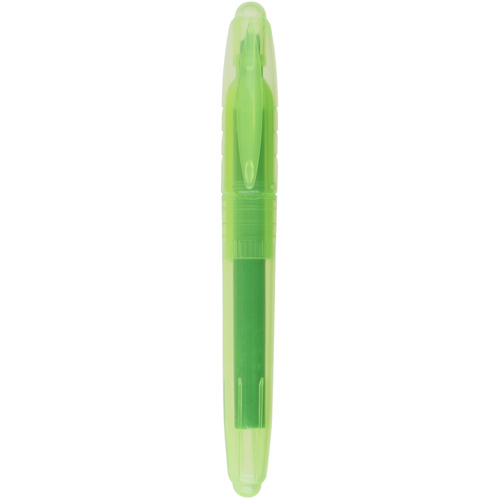 Logo trade promotional items picture of: Mondo highlighter, green