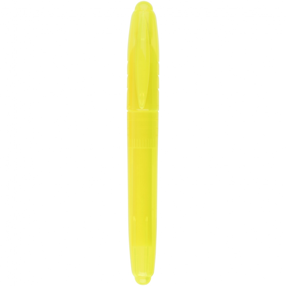 Logo trade advertising products picture of: Mondo highlighter, yellow