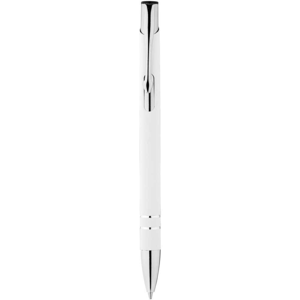 Logo trade advertising products picture of: Corky ballpoint pen, white