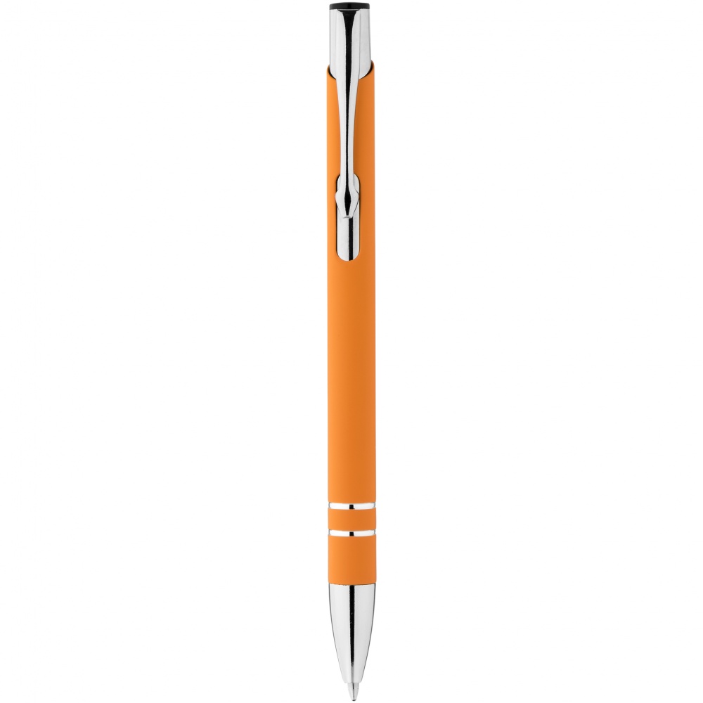 Logotrade promotional products photo of: Cork ballpoint pen, orange