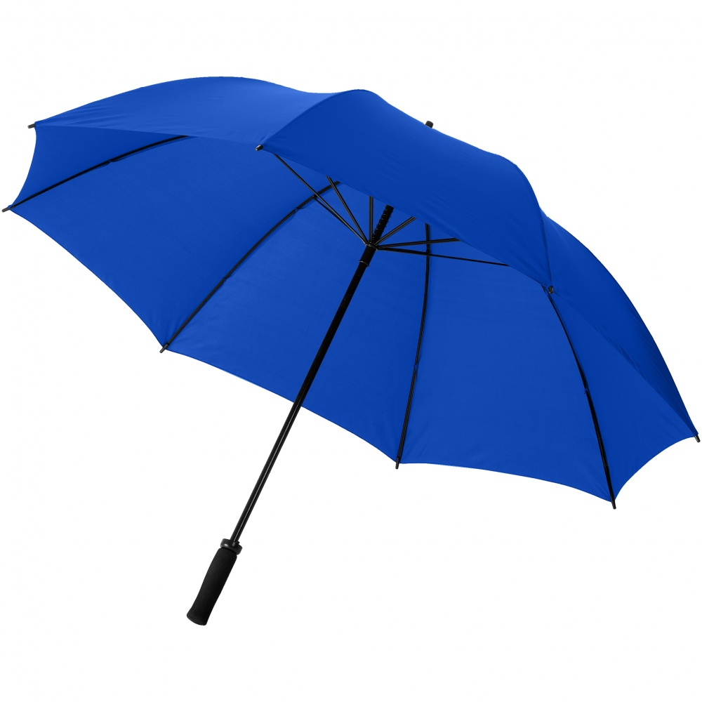 Logo trade advertising products image of: Yfke 30" golf umbrella with EVA handle, royal blue