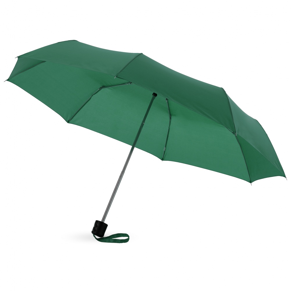 Logotrade promotional gift image of: Ida 21.5" foldable umbrella, green