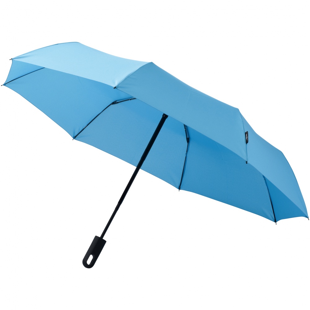 Logotrade promotional merchandise picture of: 21.5" Traveler 3-section umbrella, light blue