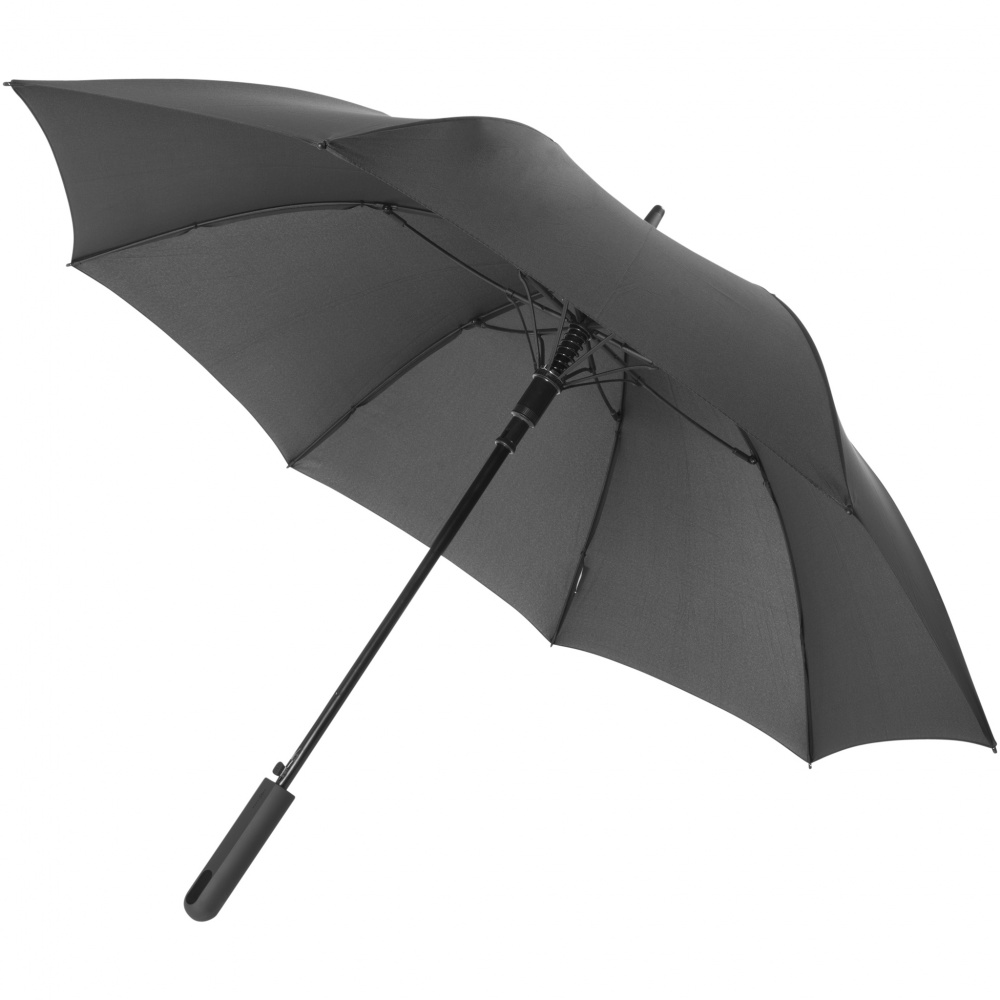 Logo trade promotional gifts image of: 23" Noon automatic storm umbrella, black