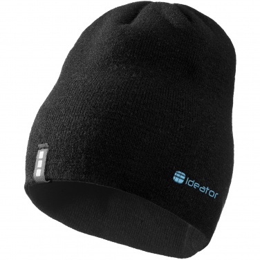 Logo trade promotional giveaway photo of: Level Beanie, black