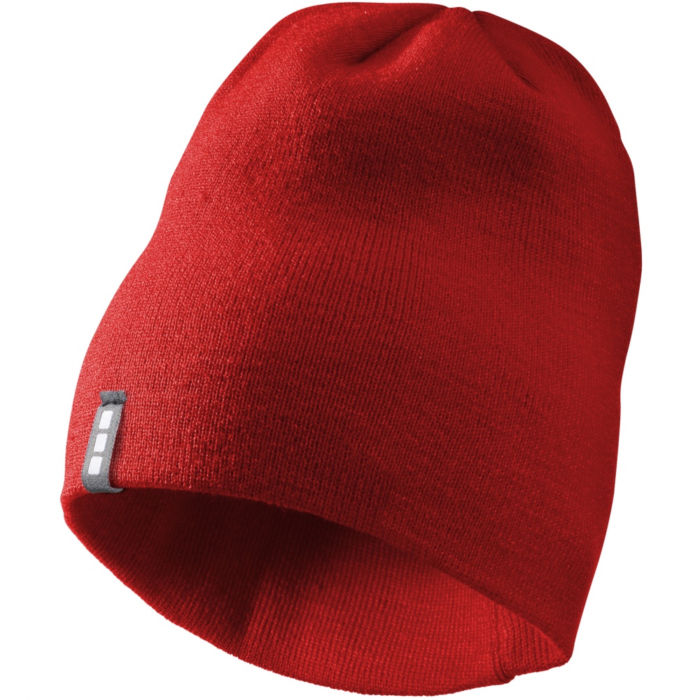 Logo trade promotional merchandise photo of: Level Beanie, red