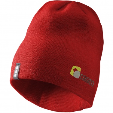 Logo trade promotional products picture of: Level Beanie, red