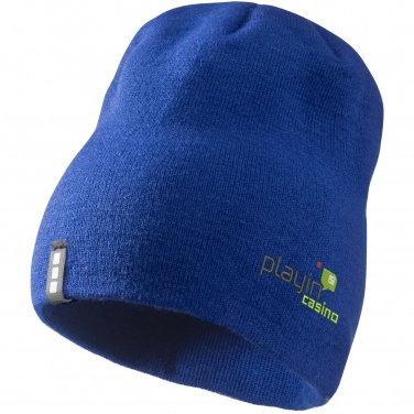 Logo trade advertising products picture of: Level Beanie, blue
