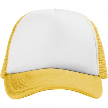 Logotrade promotional gift picture of: Trucker 5-panel cap, yellow