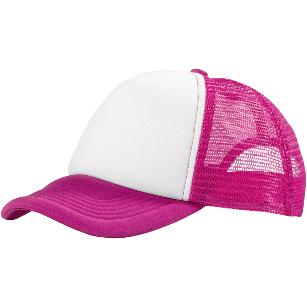 Logotrade promotional merchandise picture of: Trucker 5-panel cap, pink