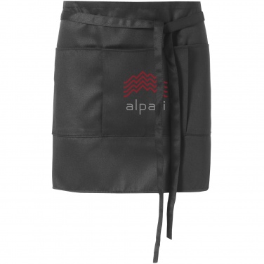 Logo trade promotional gifts picture of: Lega short apron, black