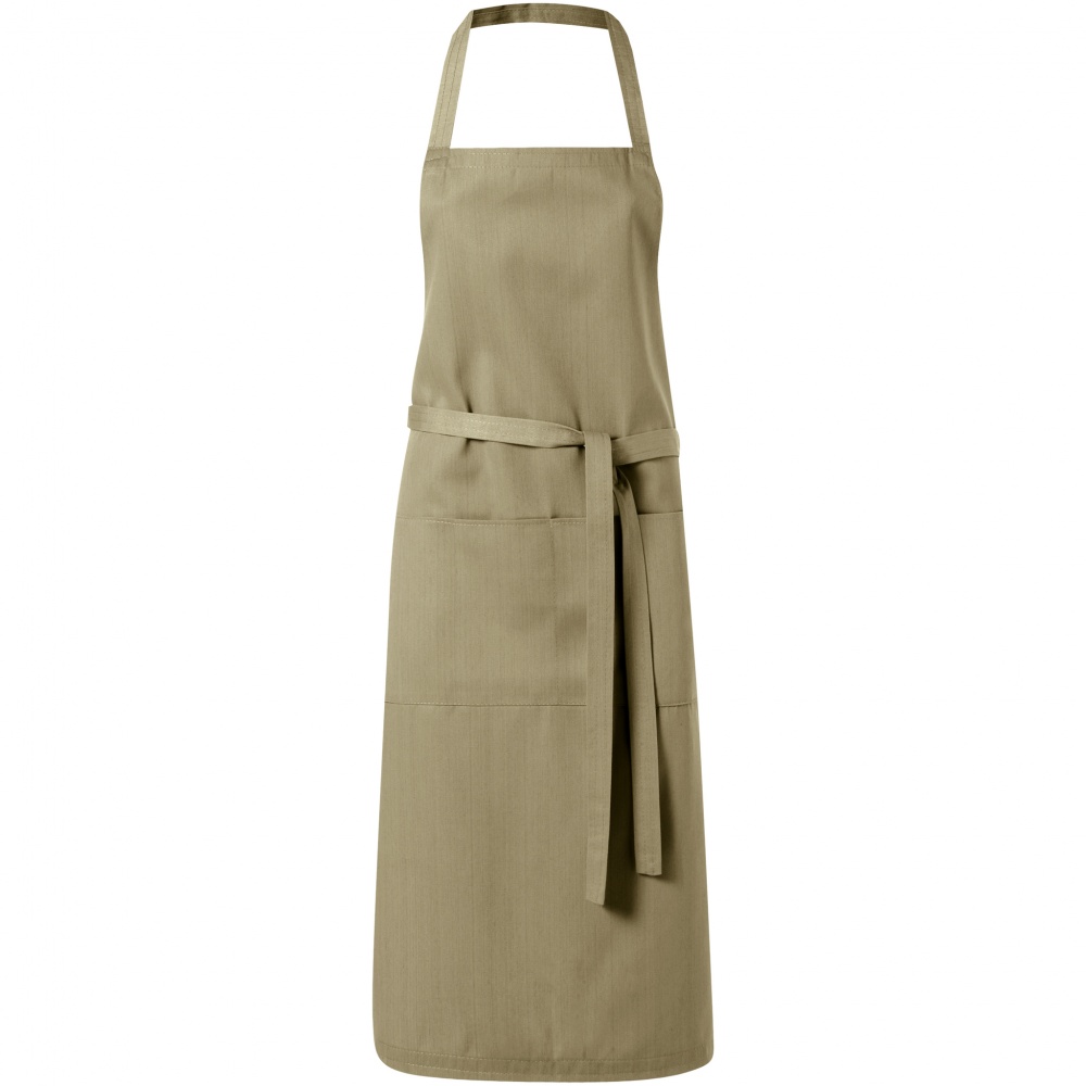 Logo trade promotional giveaways image of: Viera apron, beige