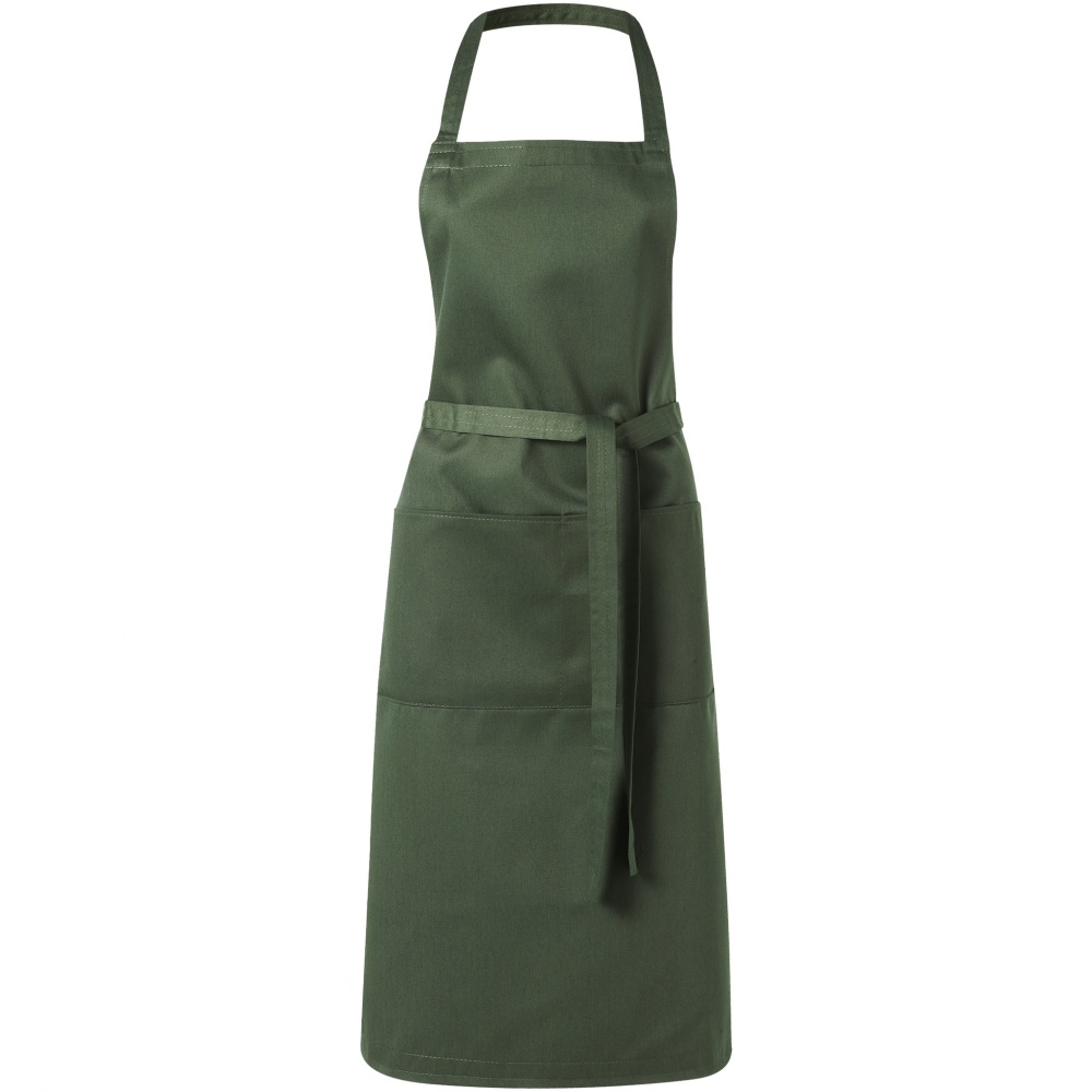 Logo trade promotional giveaways picture of: Viera apron, dark green